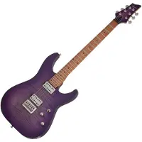 Schecter C-1 Standard Plus Trans Purple Burst