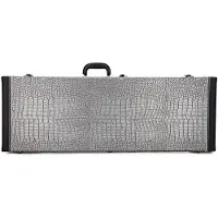 Gear4Music Deluxe Electric Guitar Case by Silver