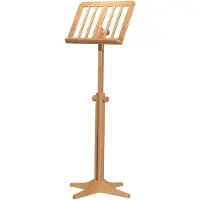 K&M Wooden Music Stand Beech
