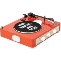 Crosley Brad MKII Record Player with Bluetooth Tangerine