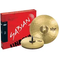 Sabian SBR Cymbal First Pack 13 Hi-Hats 16 Crash Cymbals