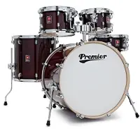 Premier Artist 22" 5pc Modern Rock Shell Pack Cherry Red