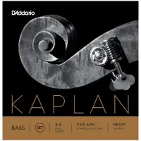 D'addario And Co SET OF STRINGS FOR DOUBLE BASS KAPLAN NECK 3/4 TENSION HEAVY