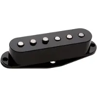 Dimarzio DP175S True Velvet Middle Strat Single Coil Pickup Black
