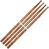 Promark Rebound 5B FireGrain Hickory 2 Pair Value Bundle