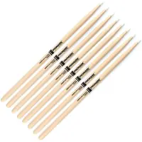 Promark Classic Forward Hickory 5A Nylon Tip 4 Pair Value Bundle