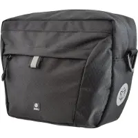 Agu Performance Stuurtas - Waterafstotende fietstas van gerecycled polyester - 3M reflectie - 4 liter - Zwart