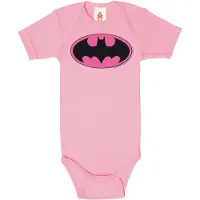 Logoshirt Rompertje/body pink