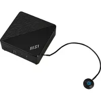 MSI Cubi 5 1M-498EU Intel Core 3 100U 8 GB DDR5-SDRAM 512 GB SSD Windows 11 Home Mini PC Zwart