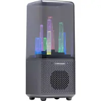 Dunlop Bluetooth Speaker met Licht - 9 LEDS - 1200mAh - 218 x 95 x 93 mm - Zwart