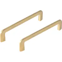 Differnz meubelgreep Rotterdam 160 mm goud 2 stuks