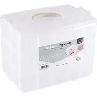 Vaessen creative Opbergbox - Stapelbaar - 25 x16,5 x 18,5 cm - 30 Vakken