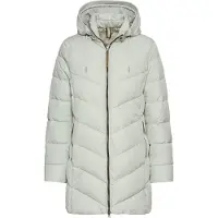 Camel active Gewatteerde jas met afneembare capuchon - Maat womenswear-52 - Salie
