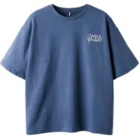 Name it Shirt 'NKMBleze' saffier / kaki / kersrood / wit