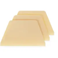 Super Merchant Trapeziumvormige deegschraper voor het portioneren van deeg, SET van 3 stuks - 554432