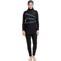 Zoggs Meelup Modesty Swimsuit Zwart 38 Vrouw