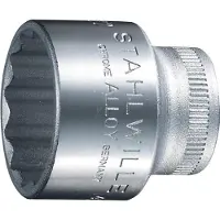 Stahlwille Dopsleutel 45 3/8 inch 12-kant SW 13mm L.30mm
