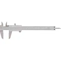 HOREX Taschenmessschieber 150mm 0,05mm mit Feststellschraube 2226516 Zakschuifmaat 150 mm