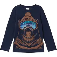 s.Oliver Shirt navy / donkeroranje