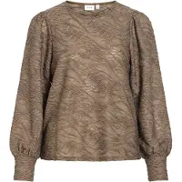 Vila Blouse 'VIFINA' mokka