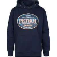 Petrol Industries Sweatshirt 'Obregón ' navy / petrol / lichtoranje