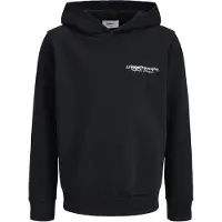 JJ REBEL Sweatshirt 'JREBZACK' zwart / wit