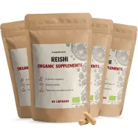 Cupplement - Reishi Capsules 500 mg Biologisch - Multipack 240 St