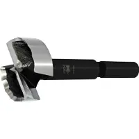 Fisch-Tools Houtboor | d. 40 mm totale lengte 90 mm | schacht-d. 10 mm | 1 stuk - 031704000 031704000