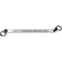 Stahlwille Dubbele ringsleutel | 12 x 13 mm 220 mm | diep gebogen | 1 stuk - 41041213 41041213