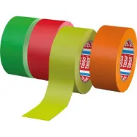 TESA 04671-00053-10 Textieltape tesaband 4671 Neon-oranje (l x b) 25 m x 25 mm 1 stuk(s)