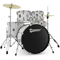 Premier Revolution 22" 5pc Drum Kit White