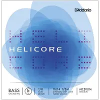 D'addario And Co H614-1/8M DOUBLE BASS STRING SET E 1/8 MEDIUM (805MM)