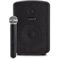 SubZero P6 Draagbare PA-luidspreker met Bluetooth & Draadloze Microfoon