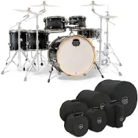 Mapex Armory 22 LA Fusion 6pc Shell Pack Black Onyx Burst