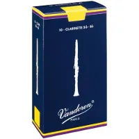 Vandoren Classic Bb-Klarinette 2,5 doos met 10 rieten - Frans Bb-klarinetriet