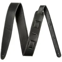Fender Artisan Crafted Leather Guitar Strap 2" Black