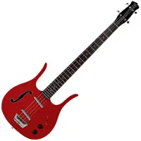 Danelectro Red Hot Longhorn Bass Red