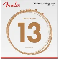 Fender Phosphor Bronze Akoestische Gitaar Snaren, Ball End, 60M .013-.056