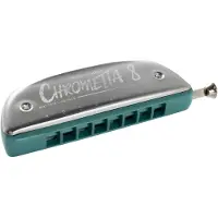 Hohner Chrometta Colour 8 C Major Sky Blue