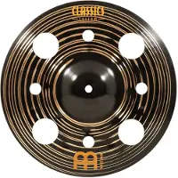 Meinl 12" Classics Custom Dark Trash Splash & Gear4music Deluxe Weighted Cymbal Grabber Arm