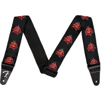 Fender Rose Strap Red 2"