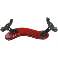 Viva la Musica Viva Flex Violin Shoulder Rest 4/4 - 3/4 Size Red