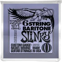 Ernie Ball EB2839 13-72 Slinky Baritone nikkel Plated - Snaren
