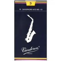 Vandoren Classic Altsaxofoon 3 doos met 10 rieten - Riet voor altsaxofoon