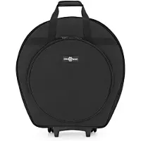 Gear4Music Lightweight Cymbal Case with Wheels by