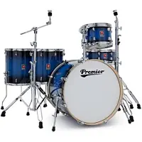 Premier Artist 22" 5pc Heavy Rock Drum Kit Indigo Burst