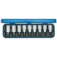 Gedore 6158970 6158970 Dopsleutel-bitinzetset Inch 1/2 (12,5 mm) 9-delig