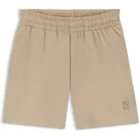HUGO Relaxed-fit short van katoenen sweatstof met logostiksel