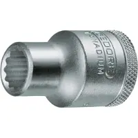 Gedore D 19 3/8AF 6136220 Dopsleutelinzetstuk 3/8 1/2 (12.5 mm)