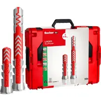 Fischer 558627 DUOPOWER Assortimentsdoos pluggen 910 onderdelen
